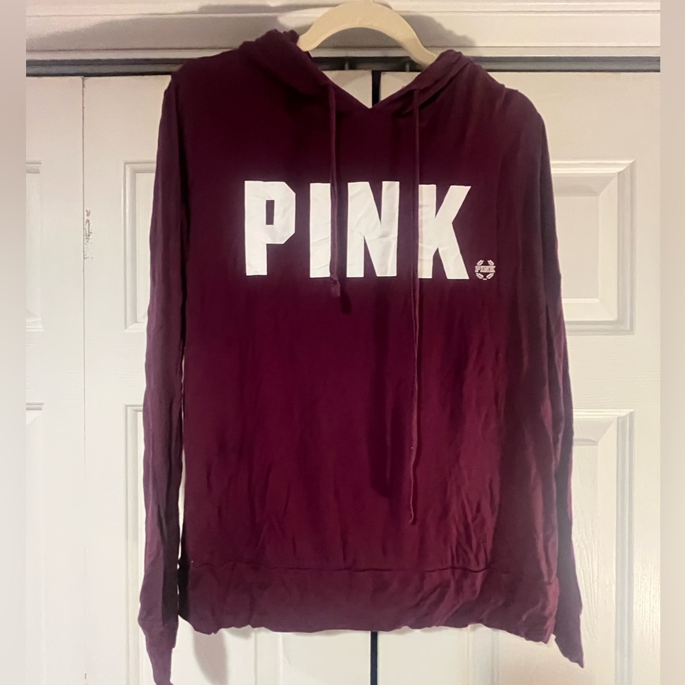 Victoria’s Secret PINK lightweight super soft pullover hoodie size small